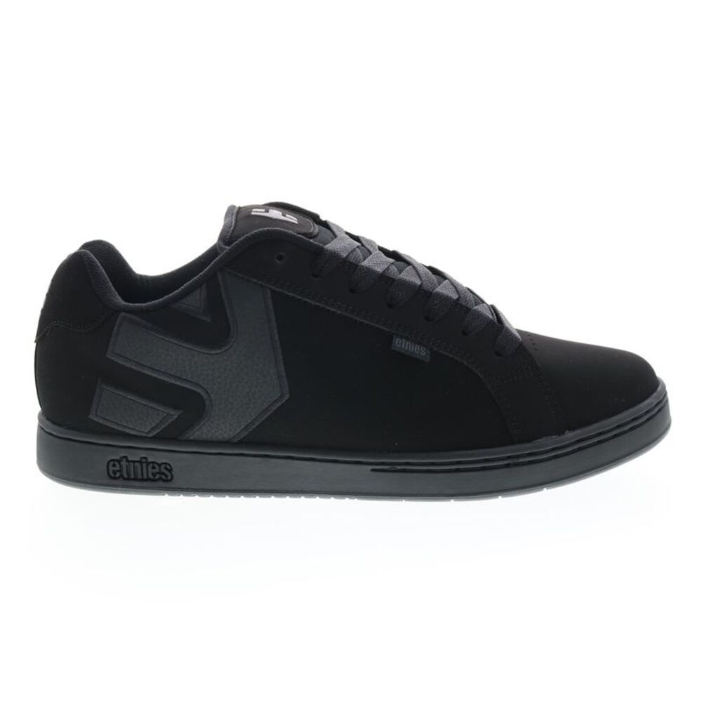 Etnies Mens Fader Black Shoes (NWT)